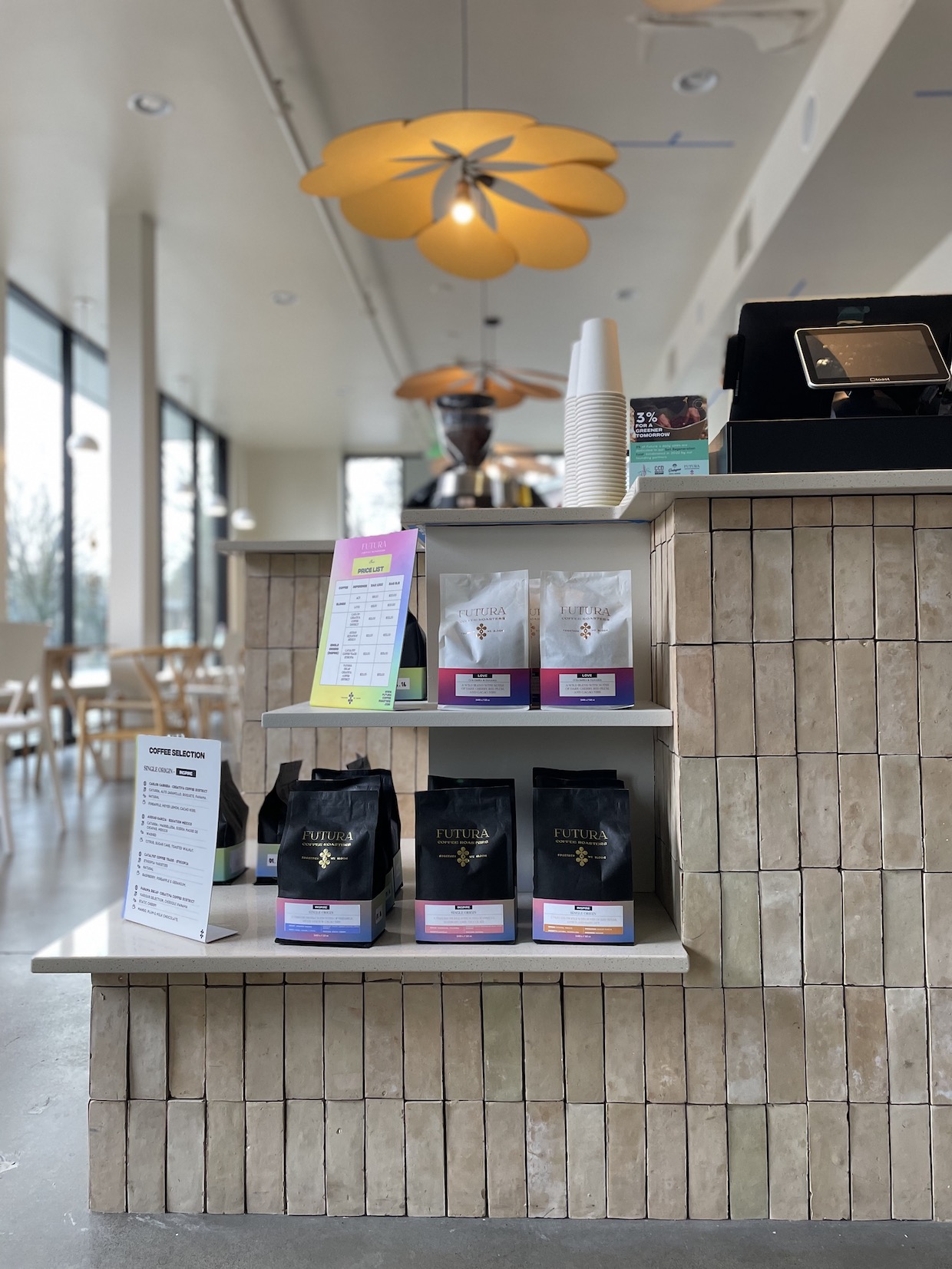 Futura Coffee Roasters Portland Division inside