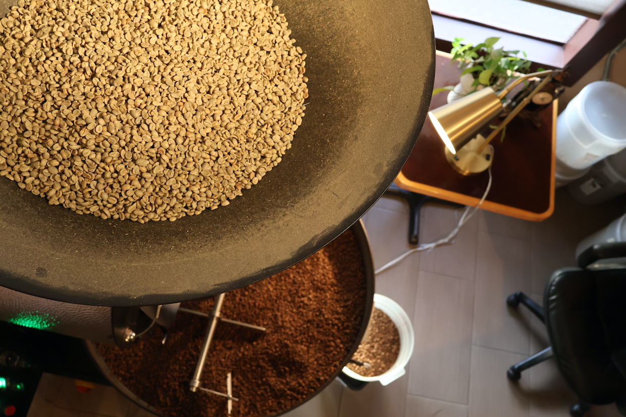 Roastery by Ava Beaverton green coffee